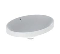 Geberit Geberit lavabo encastré VariForm 55x40 cm, sans robinet, avec trop-plein, ovale, blanc K-Tect Quantité:1