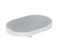 Geberit Geberit Lavabo encastré VariForm 60x40 cm, sans trop-plein, elliptique, blanc K-Tect Quantité:1