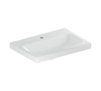 Geberit Geberit Lavabo iCon Light 60x42 cm, mitigeur mitigeur, sans trop-plein, blanc Quantité:1