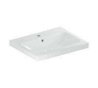 Geberit Geberit Lavabo iCon Light 60x48cm, mitigeur, avec trop-plein, blanc Quantité:1