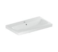 Geberit Geberit Lavabo iCon Light 75x42 cm, mitigeur encastré, avec trop-plein, blanc KeraTect Quantité:1