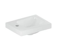 Geberit Geberit Lavabo mural iCon Light 38x28 cm, robinet à gauche, sans trop-plein, blanc KeraTect Quantité:1