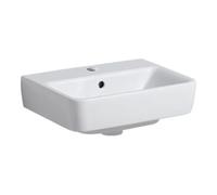 Geberit Geberit Lavabo mural Renova Plan 45x34cm, robinet mitigeur, avec trop-plein, blanc Quantité:1