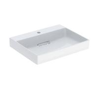 Geberit Geberit Lavabo One 60 cm, avec trop-plein, sans robinetterie, blanc K-Tect/blanc Quantité:1