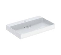 Geberit Geberit Lavabo One 75 cm, avec trop-plein, sans vidage, blanc K-Tect/Blanc Quantité:1