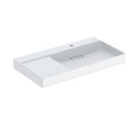 Geberit Geberit Lavabo One 90x48,4 cm, sans trop-plein, blanc K-Tec/Bl, robinet à droite Quantité:1