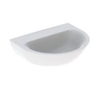 Geberit Geberit Lavabo Renova 60x48 cm, blanc, sans trou de robinet, sans trop-plein Quantité:1
