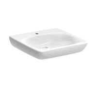 Geberit Geberit Lavabo Renova Comfort 60x55 cm, BF, avec HL mi, sans trop-plein, blanc K-Tect Quantité:1