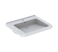 Geberit Geberit Lavabo Renova Comfort 60x55 cm, BF, avec HL/sans UL, blanc K-Tect Quantité:1