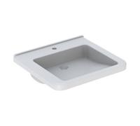 Geberit Geberit Lavabo Renova Comfort 65x55 cm, BF, avec robinet, sans trop-plein, blanc K-Tect Quantité:1