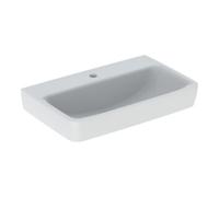 Geberit Geberit Lavabo Renova Compact 65x40cm, mitigeur, sans trop-plein, blanc Quantité:1