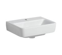 Geberit Geberit Lavabo Renova Plan 45x34cm, mitigeur, sans trop-plein, blanc K-Tect Quantité:1