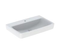 Geberit Geberit Lavabo Renova Plan 75x48 cm, mitigeur, sans trop-plein, blanc Quantité:1