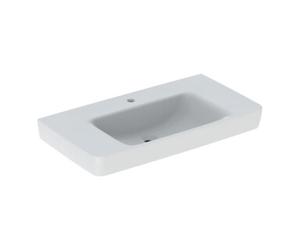 Geberit Geberit Lavabo Renova Plan 90x48cm, évac. lat., sans trop-plein, étagère, blanc Quantité:1