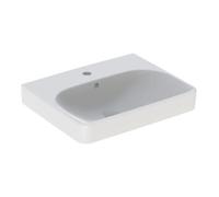 Geberit Geberit Lavabo Smyle Square 55x44cm, KeraTect/blc, c/robinet, c/siphon Quantité:1