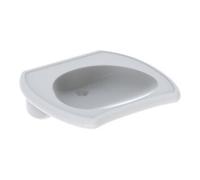 Geberit Geberit Lavabo Vitalis 65x60 cm, blanc K-T., sans trop-plein, sans trou robinet, accessible PMR Quantité:1