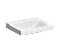 Geberit Geberit Lavabo Xeno2 60x48cm, mitigeur, sans trop-plein, blanc K-Tect Quantité:1