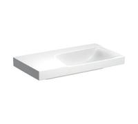 Geberit Geberit Lavabo Xeno2 90x48cm, Siphon à gauche, sans trop-plein, blanc K-Tect Quantité:1
