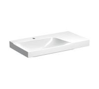 Geberit Geberit Lavabo Xeno2 90x48cm, sortie droite, raccord eau chaude, sans trop-plein, blanc K-Tect Quantité:1