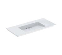 Geberit Geberit Meuble lavabo One 105 cm, sans robinet + trop-plein, blanc K-Tect/blanc Quantité:1