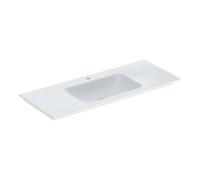 Geberit Geberit Meuble lavabo One 120x48 cm, mitigeur encastré, sans trop-plein, blanc K-Tect Quantité:1