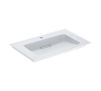 Geberit Geberit Meuble-lavabo One 75 cm, H-L mit., sans trop-plein, blanc K-Tect/blanc Quantité:1