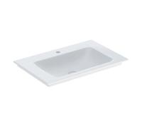 Geberit Geberit Meuble lavabo One 75x48cm, mitigeur encastré, sans trop-plein, blanc K-Tect Quantité:1