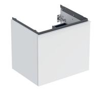 Geberit Geberit Meuble sous-lavabo Acanto 1 porte, 1 tiroir en I, L 60 cm, blanc mat Quantité:1