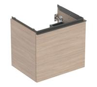 Geberit Geberit Meuble sous lavabo Acanto 1 porte, 1 tiroir I, Larg. 60 cm, blanc/laqué Quantité:1