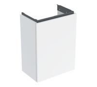 Geberit Acanto, armoire inférieure pour lave-mains, 1 porte, suspendu, 392x539x246mm, 503001011, Couleur: Corps et façade : blanc / brillant, poignée : blanc / mat - CM