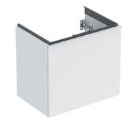 Geberit Geberit Meuble sous-lavabo Acanto, sortie cachée, L. 60 cm, blanc mat / blanc mat Quantité:1