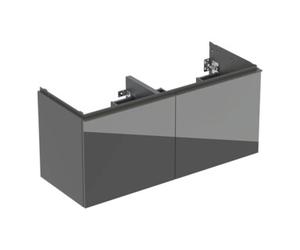 Geberit Geberit Meuble sous-lavabo double Acanto 1 tiroir latéral, 1 tiroir en I, L 119 cm, H/P Quantité:1