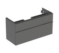 Geberit Geberit Meuble sous lavabo iCon 118,4x61,5x47,6cm, 2 tiroirs, la. m/la. ma Quantité:1