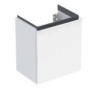 Geberit Meuble lave-mains iCon 502300012 charnières à droite blanc brillant poignée chromée
