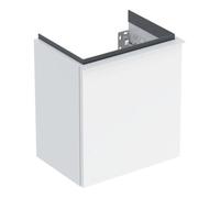 Geberit Lave-mains iCon 502301011 - charnière gauche, blanc brillant, poignée blanche mate