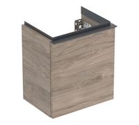 Geberit Meuble lave-mains iCon 502301JR1 37x41,5x27,9 char. à gauche poignée noyer/lave mate