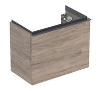 Geberit iCon lave-mains élément bas 502302JR1 52x41,5x30,7cm, tiroir 2000 , poignée noyer/lave mat