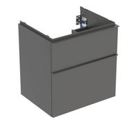 Geberit Geberit Meuble sous lavabo iCon 59,2x61,5x47,6cm, 2 tiroirs, la. m/la. ma Quantité:1