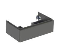 Geberit Meuble sous-vasque iCon 502311JK1 1 tiroir 74 × 24,7 × 47,6 cm lave mat/lave mat