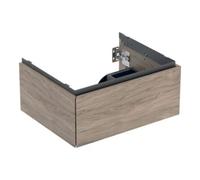 Geberit Meuble sous-vasque ONE 505.071.00.6 - 1 tiroir - Noyer Hickory/mélamine - 59,2×50,4×47 cm