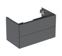 Geberit Geberit Meuble sous lavabo One 88,8x50,4x47 cm, lava/laqué m, 2 tiroirs Quantité:1