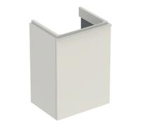 Geberit Meuble sous-lavabo Smyle Square 500350 1 porte droite laque brillante gris sable