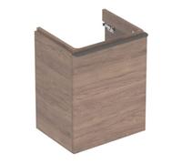 Geberit Geberit Meuble sous-lavabo Smyle Square 49,2x61,7x40,6 cm, P G, Bois Noyer ép. Quantité:1