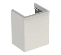 Geberit Meuble sous-lavabo Smyle Square 500.364 492x617x406 mm 1 porte gauche Laqué gris sable
