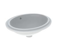 Geberit Geberit Meuble sous-lavabo VariForm 49,5x42 cm, sans trop-plein, avec vidage, blanc brillant Quantité:1