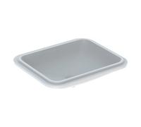 Geberit Geberit Meuble sous-lavabo VariForm 58x49 cm, sans évacuation, verre blanc Quantité:1