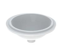 Geberit Geberit Meuble sous lavabo VariForm d 39 cm, sans robinet, sans trop-plein, rond, blanc K-Tect Quantité:1