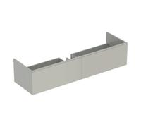 Geberit Geberit Meuble sous-lavabo Xeno2 159,5x35x47,3cm, 2 tiroirs, laqué m/greige Quantité:1