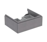 Geberit Geberit Meuble sous lavabo Xeno2 58x22x46,2 cm, structuré/noir-gris, avec tiroir Quantité:1