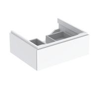 Geberit armoire sous lavabo Xeno 2 580x220x462 mm, 1 tiroir, laqué blanc brillant, 500.505.01.1